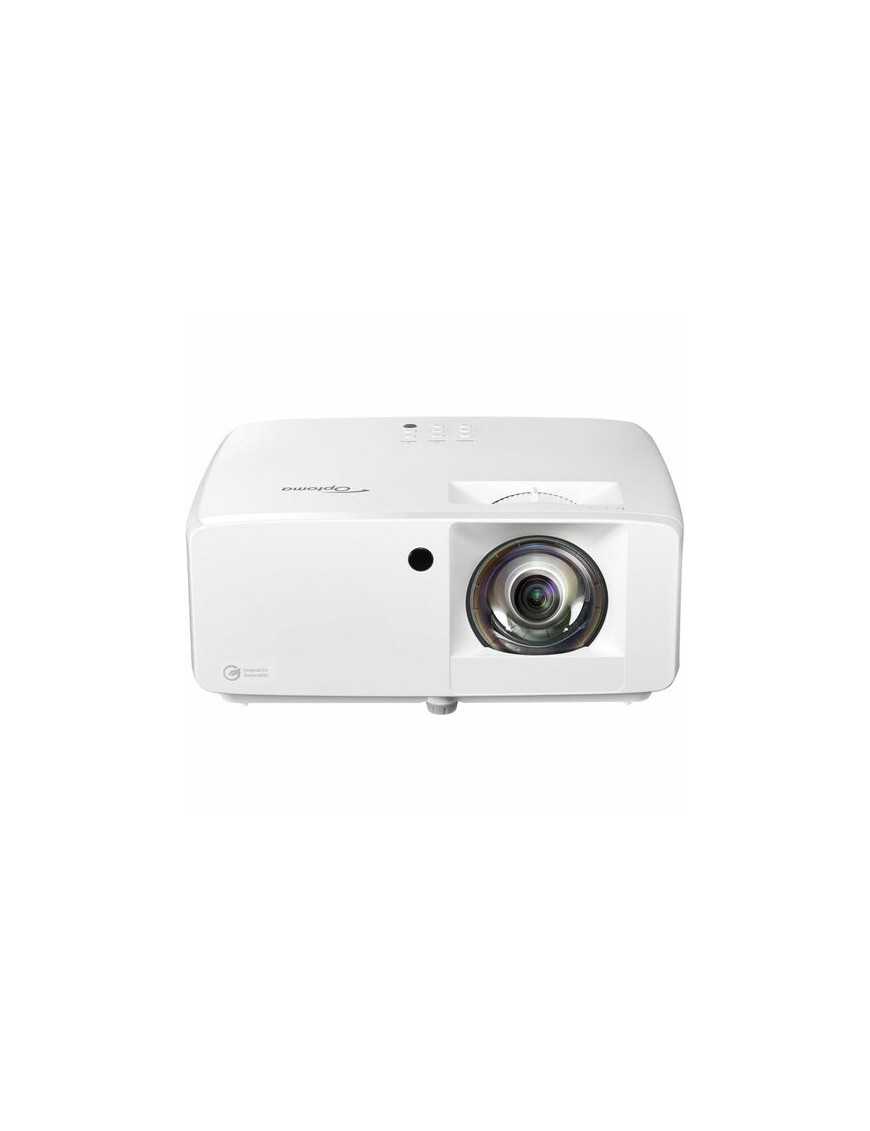 Optoma ZK430ST 3D Short Throw DLP Projector - 16:9 - White - High Dynamic Range (HDR) - Front - 1080p - 30000 Hour Normal Mode -