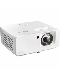 Optoma ZK430ST 3D Short Throw DLP Projector - 16:9 - White - High Dynamic Range (HDR) - Front - 1080p - 30000 Hour Normal Mode -