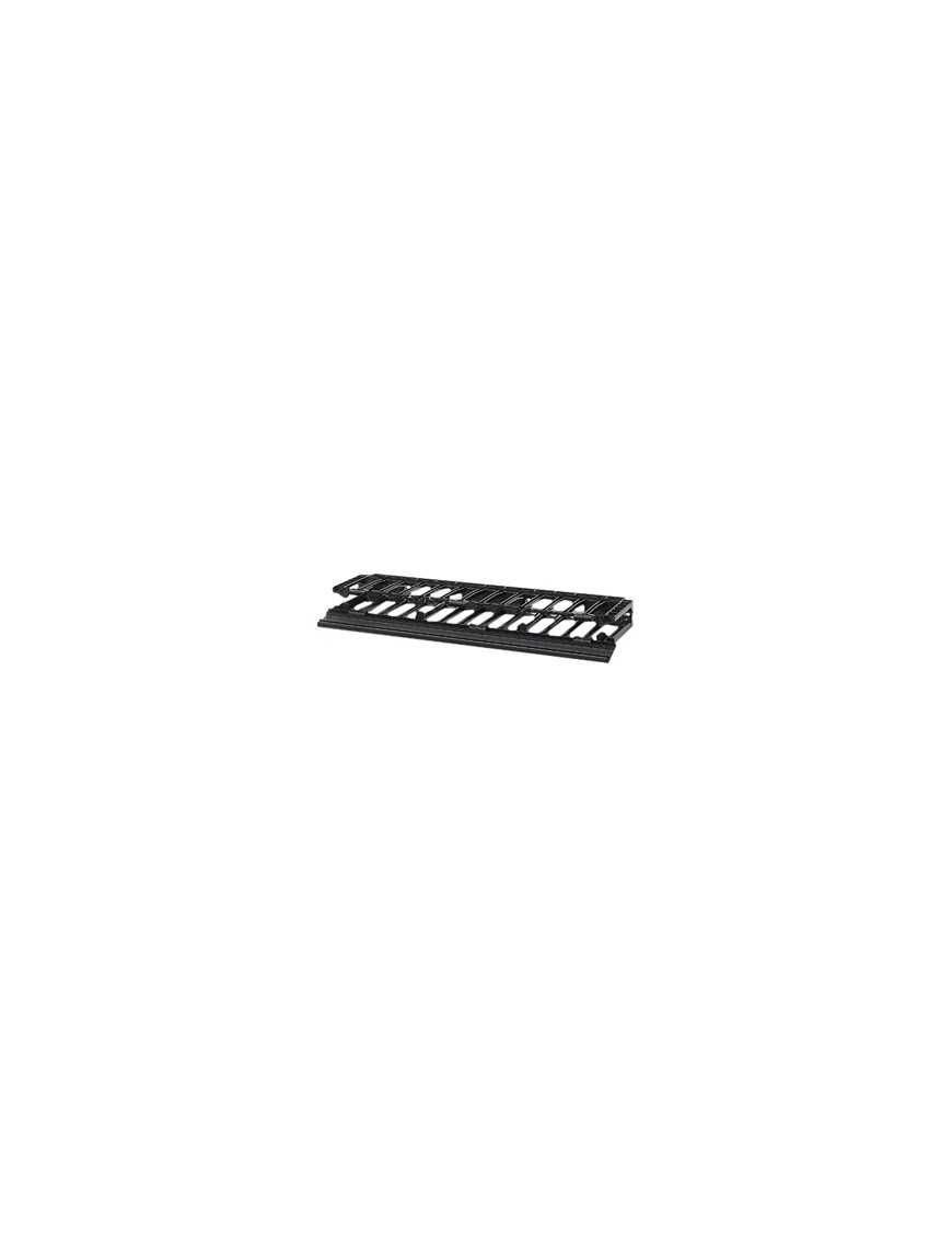 Panduit NetManager High Capacity Horizontal Cable Manager - Rack Cable Management Panel - 1 - 1U Rack Height - 19" Panel Width