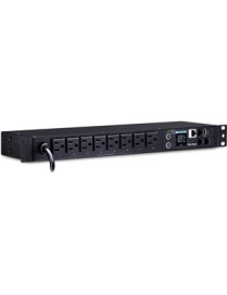 Cyber Power CyberPower PDU31001 Monitored PDU, 100-120V, 15A, 8 NEMA 5-15R Outlets, 1U Rackmount - Monitored - NEMA 5-15P - 8 x 