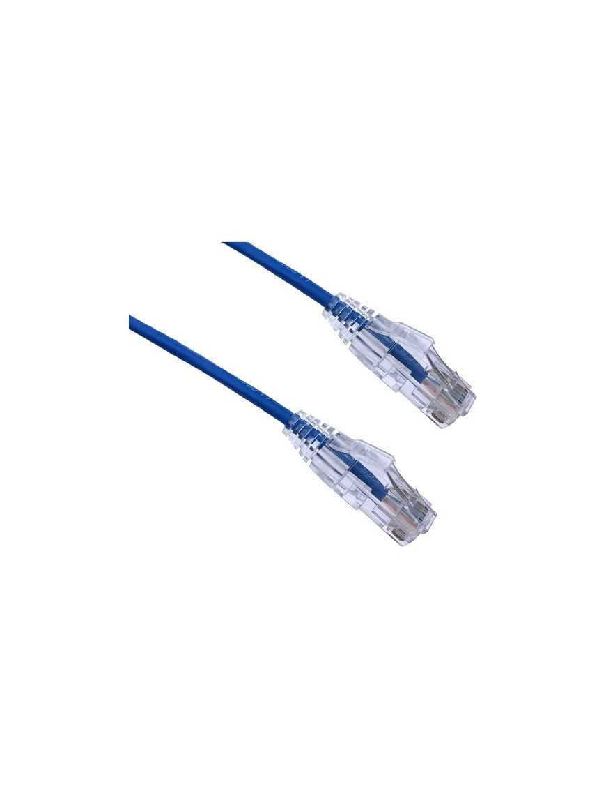 Axiom Memory Axiom 10FT CAT6 BENDnFLEX Ultra-Thin Snagless Patch Cable 550mhz (Blue) - 10 ft Category 6 Network Cable for Networ