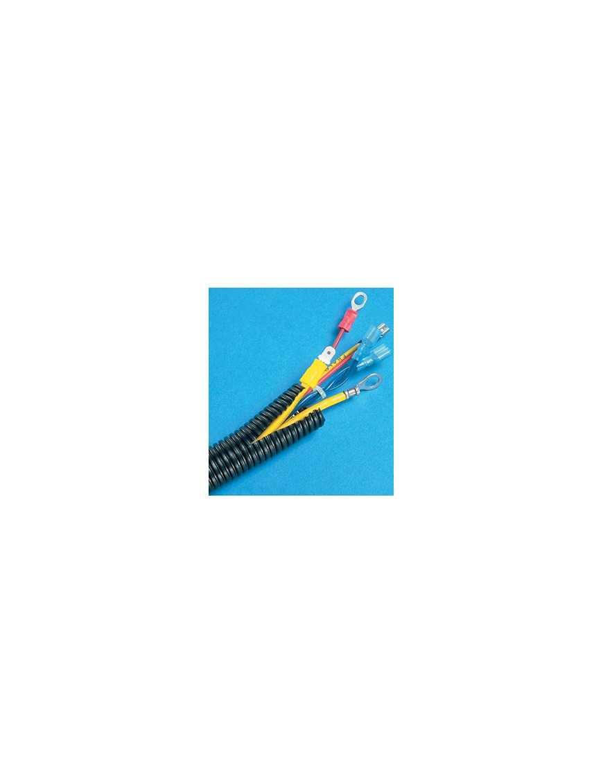 Panduit Corrugated Loom Tubing - Cable Concealer - Black - 1