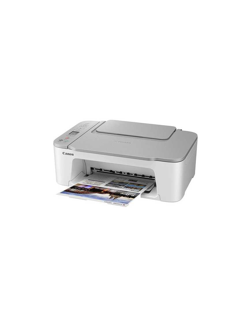 Canon PIXMA TS3420 Wireless Inkjet Multifunction Printer - Color - White - Copier/Printer/Scanner - 4800 x 1200 dpi Print - Colo