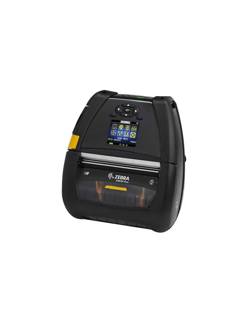 Zebra ZQ630 Plus Desktop, Industrial, Mobile Direct Thermal Printer - Monochrome - Label/Receipt Print - Bluetooth - Near Field 