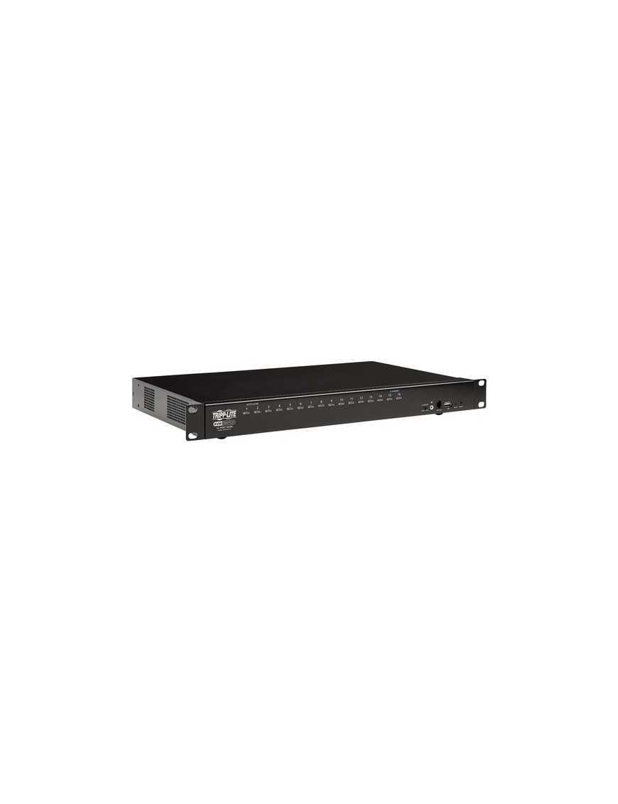 Tripp Lite by Eaton B024-HU16 16-Port HDMI/USB KVM Switch, 1U - 16 Computer(s) - 4 Local User(s) - 1920 x 1200 - 19 x USB - 17 x