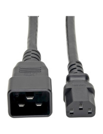 Tripp Lite 2ft Power Cord Y Splitter Cable C20 to 2xC13 Heavy Duty 15A 14AWG 2' - For Server, Computer - 110 V AC, 220 V AC15 A 