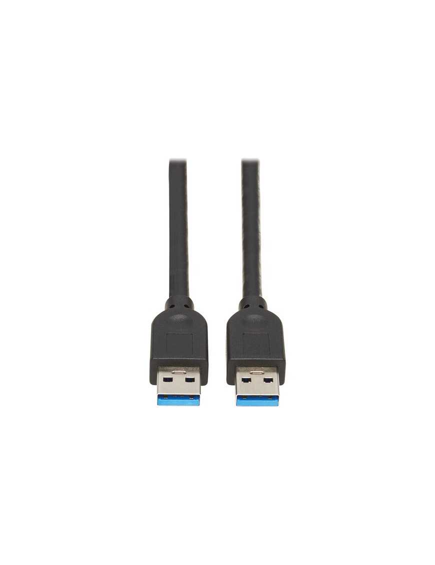 Tripp Lite by Eaton U325-015 USB 3.0 SuperSpeed A/A Cable (M/M), Black, 15 ft. - 15.1 ft USB Data Transfer Cable for Peripheral 