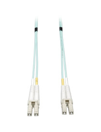 Tripp Lite Aqua Duplex Fiber Patch Cable - LC Male - LC Male - 15m