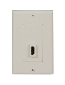 Tripp Lite Home Theater HDMI Send / Receive Pass-Through Wallplate - 2 x Socket(s) - HDMI Video - White