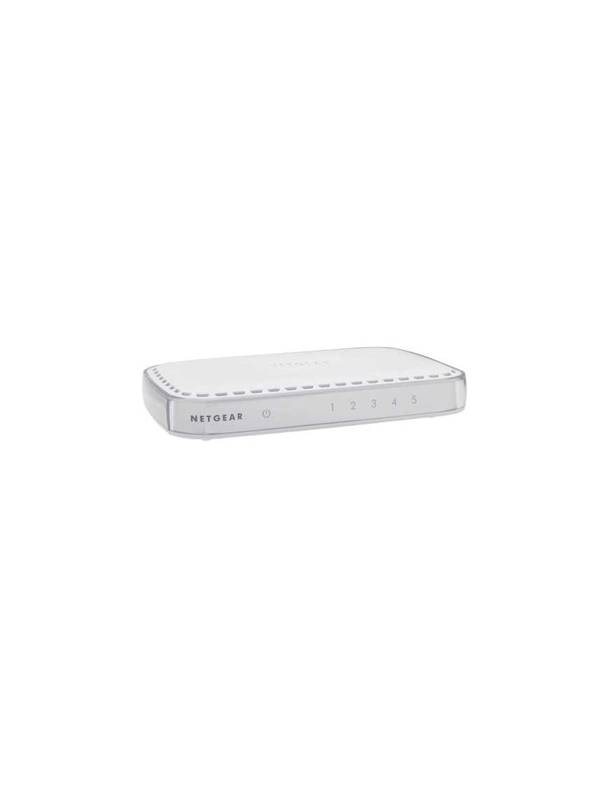 Netgear GS605 5-Port Gigabit Ethernet Switch - 5 x 10/100/1000Base-T