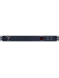 Cyber Power CyberPower Metered PDU15M2F8R 10-Outlets PDU - Metered - NEMA 5-15P - 10 x NEMA 5-15R - 120 V AC - 1U - Vertical - R