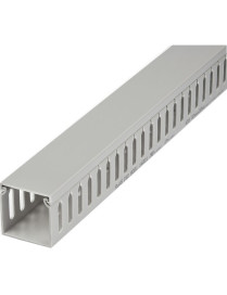 StarTech.com Cable Management Raceway with Cover 2"(50mm)W x 2"(50mm)H, 6.5ft(2m) length, 3/8"(8mm) Slots, Wall Wire Duct, UL Li