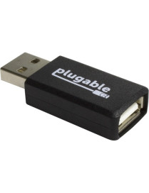 Plugable USB Data Blocker, Protect Against Juice Jacking - Universal Fast 1A Charge-Only Adapter for Android, Apple iOS, and Win