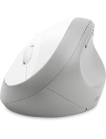 Kensington Pro Fit Ergo Wireless Mouse-Gray - Wireless - Bluetooth/Radio Frequency - 2.40 GHz - Gray - USB - 1600 dpi - 5 Button