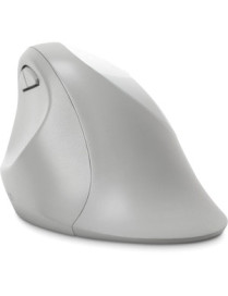 Kensington Pro Fit Ergo Wireless Mouse-Gray - Wireless - Bluetooth/Radio Frequency - 2.40 GHz - Gray - USB - 1600 dpi - 5 Button