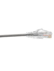 Tripp Lite by Eaton Cat6 UTP Patch Cable (RJ45) - M/M, Gigabit, Snagless, Molded, Slim, Gray, 3 ft. - 3 ft Category 6 Network Ca