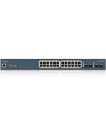 EnGenius EWS7928FP-FIT Ethernet Switch - 24 Ports - Manageable - Gigabit Ethernet - 10/100/1000Base-T, 1000Base-X - 2 Layer Supp