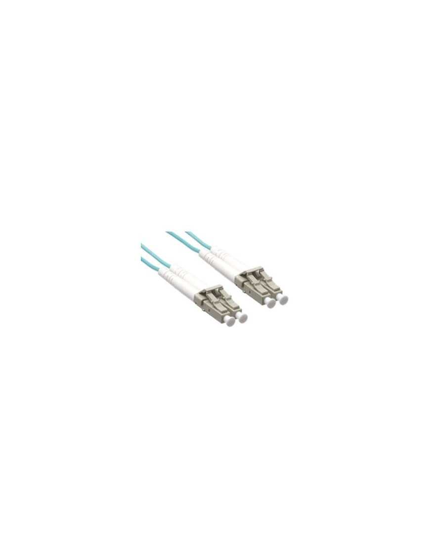 Axiom Memory Axiom LC/LC 10G Multimode Duplex OM3 50/125 Fiber Optic Cable 15m - 49.2 ft Fiber Optic Network Cable for Network D