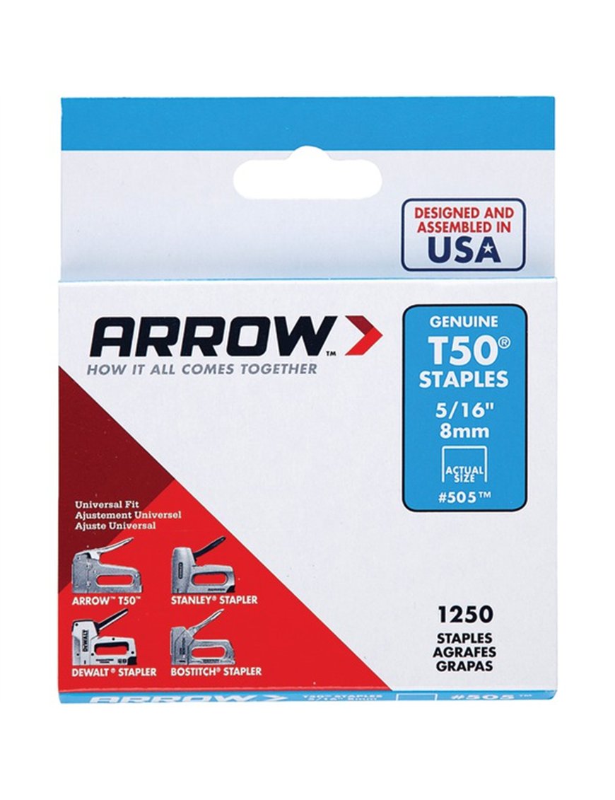 1250 5/16IN STAPLES