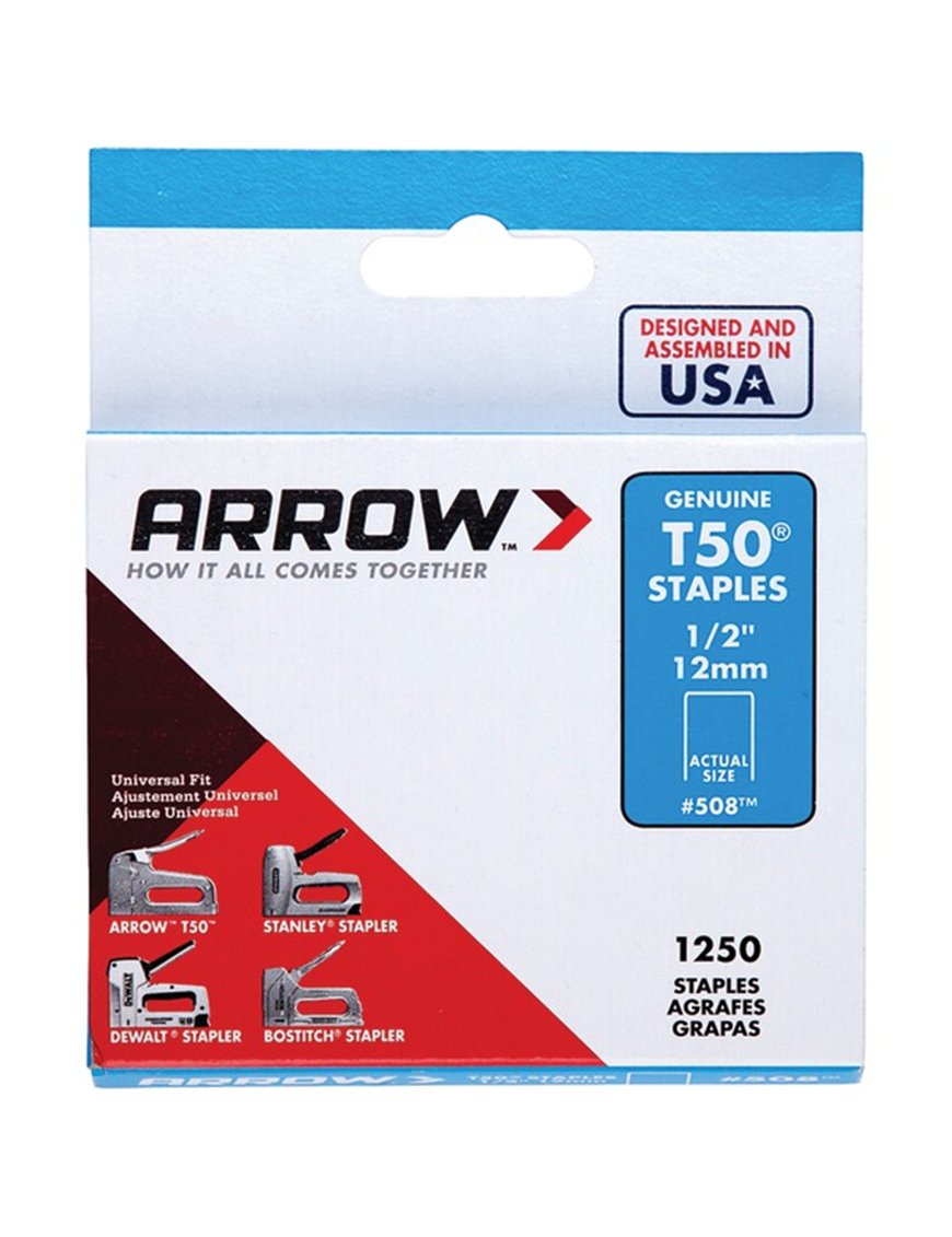 1250 1/2IN STAPLES
