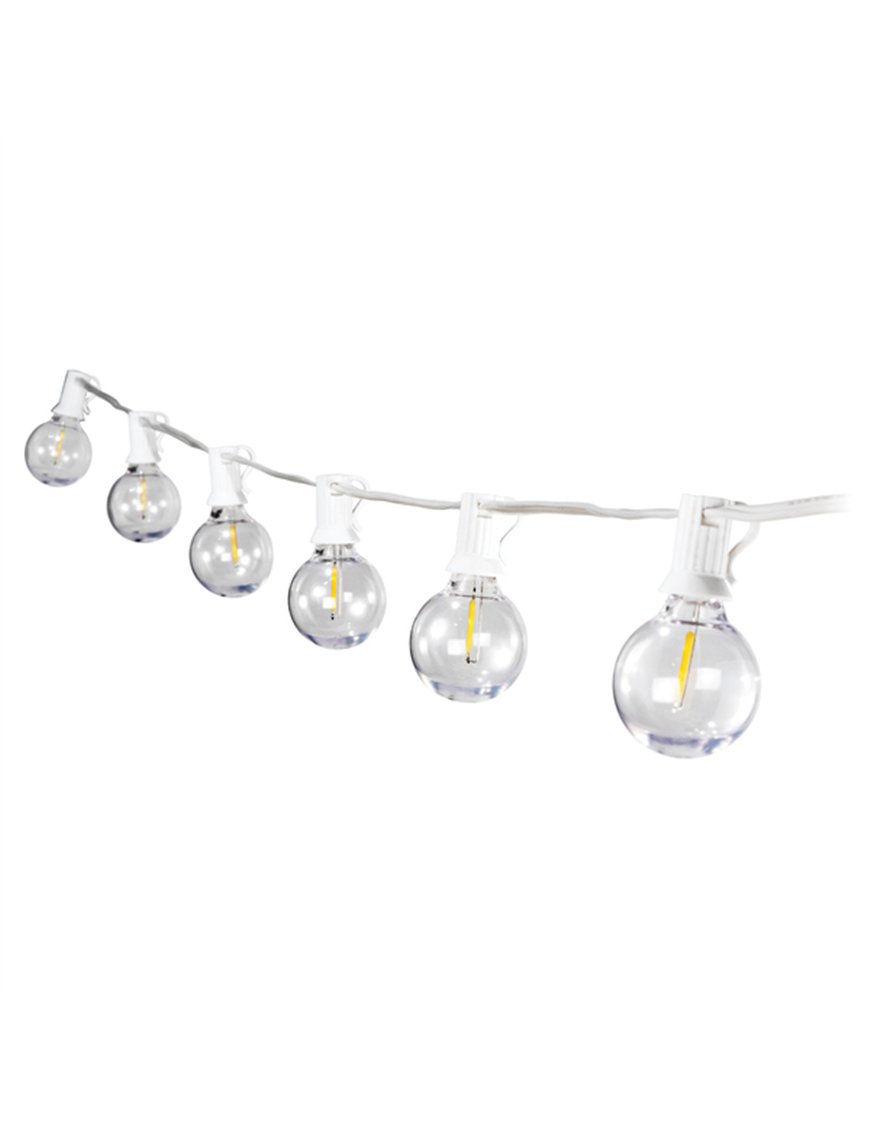 G40 LED STRING LIGHTS WHT