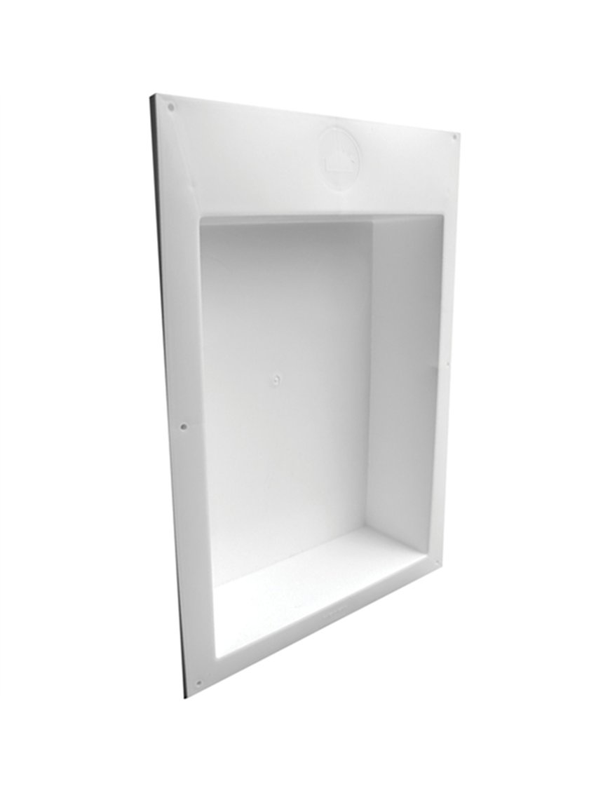 DRYER OUTLET BOX WHT