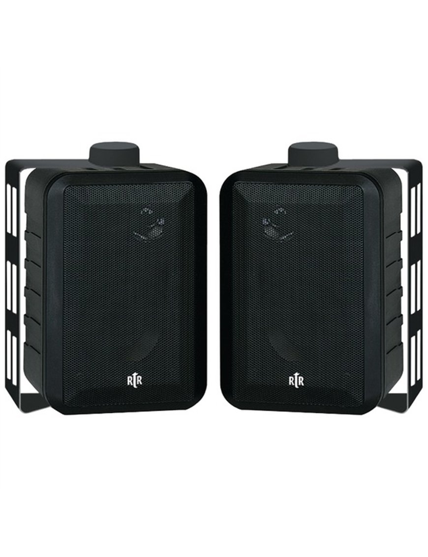 RTR 3WAY SPEAKERS BLACK