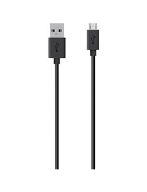 4FT MICRO USB/USB CBL BLK