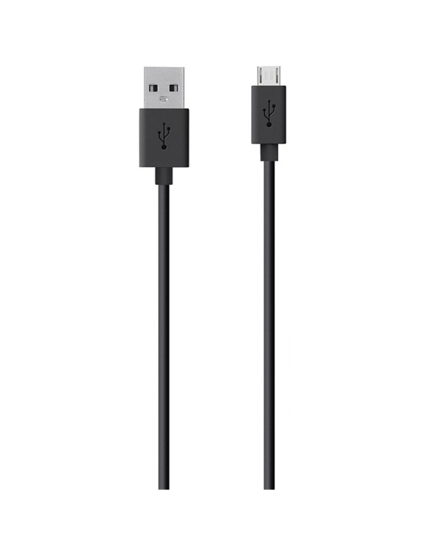 4FT MICRO USB/USB CBL BLK
