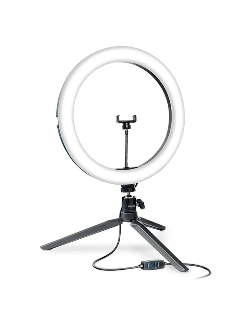 10IN PHN RING LT TRPD STD
