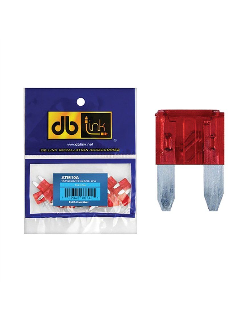 10-AMP ATM MINI FUSE-25PK