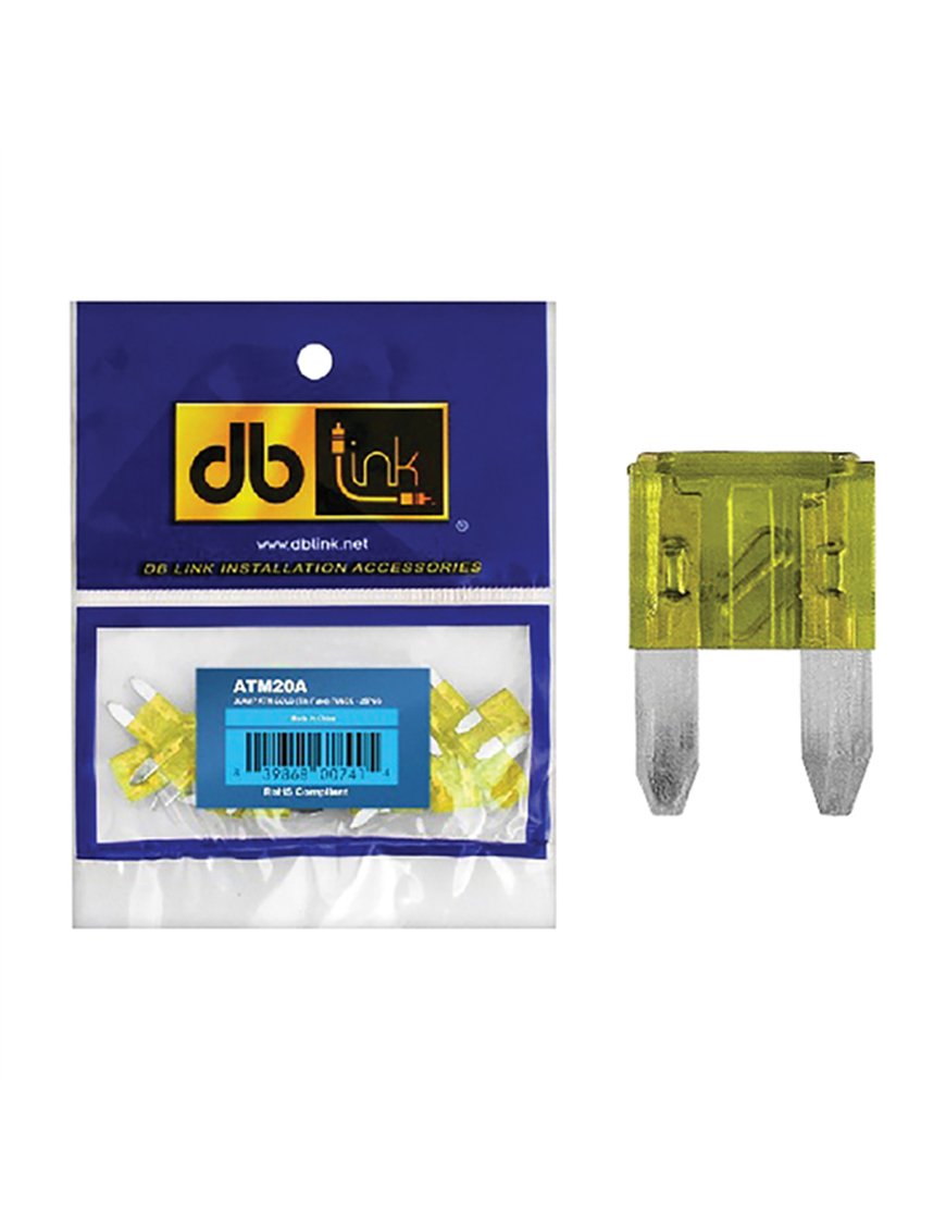 20-AMP ATM MINI FUSE-25PK