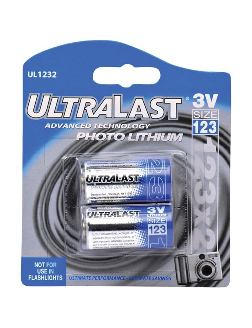 3V CR123A PHOTO BATT