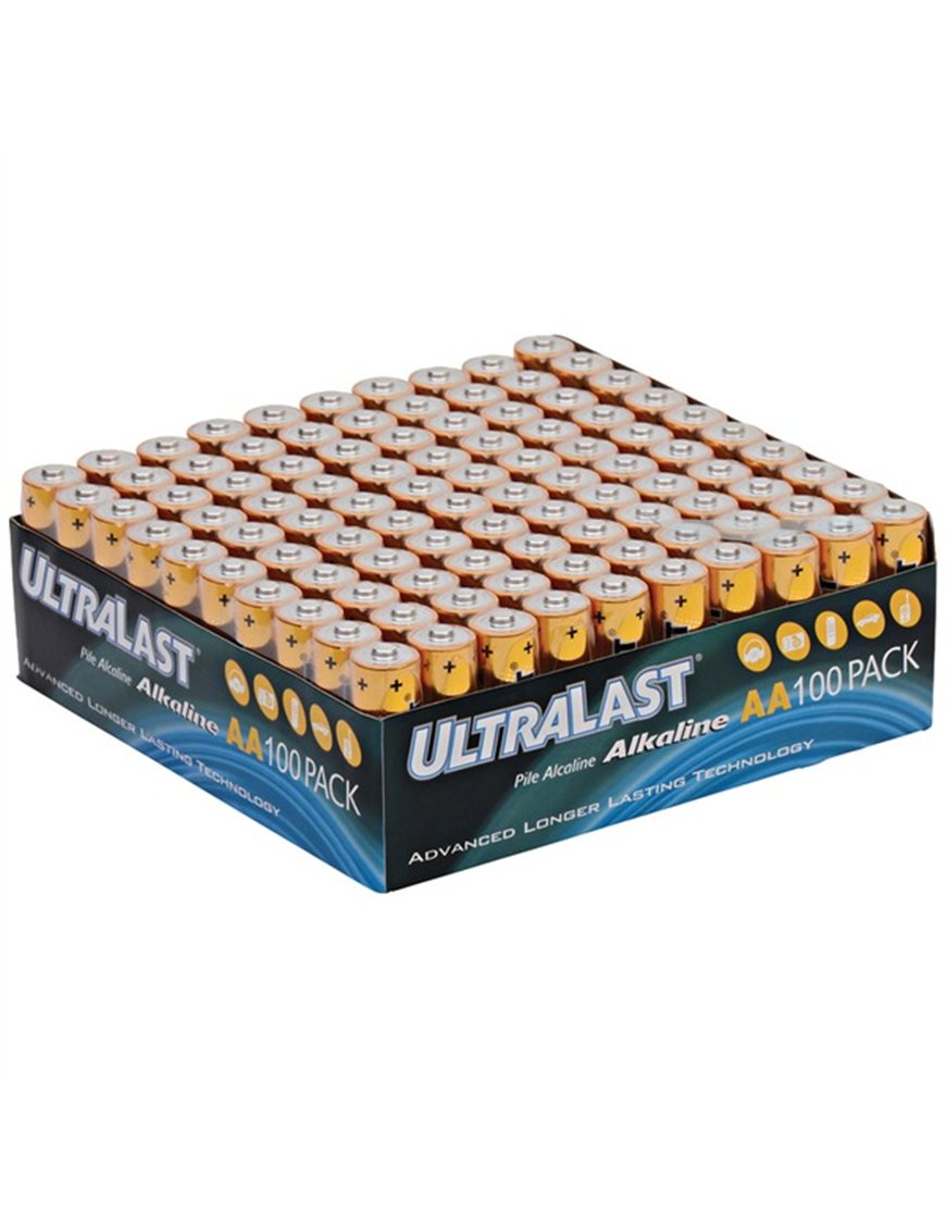 100PK 1.5V AA BATT