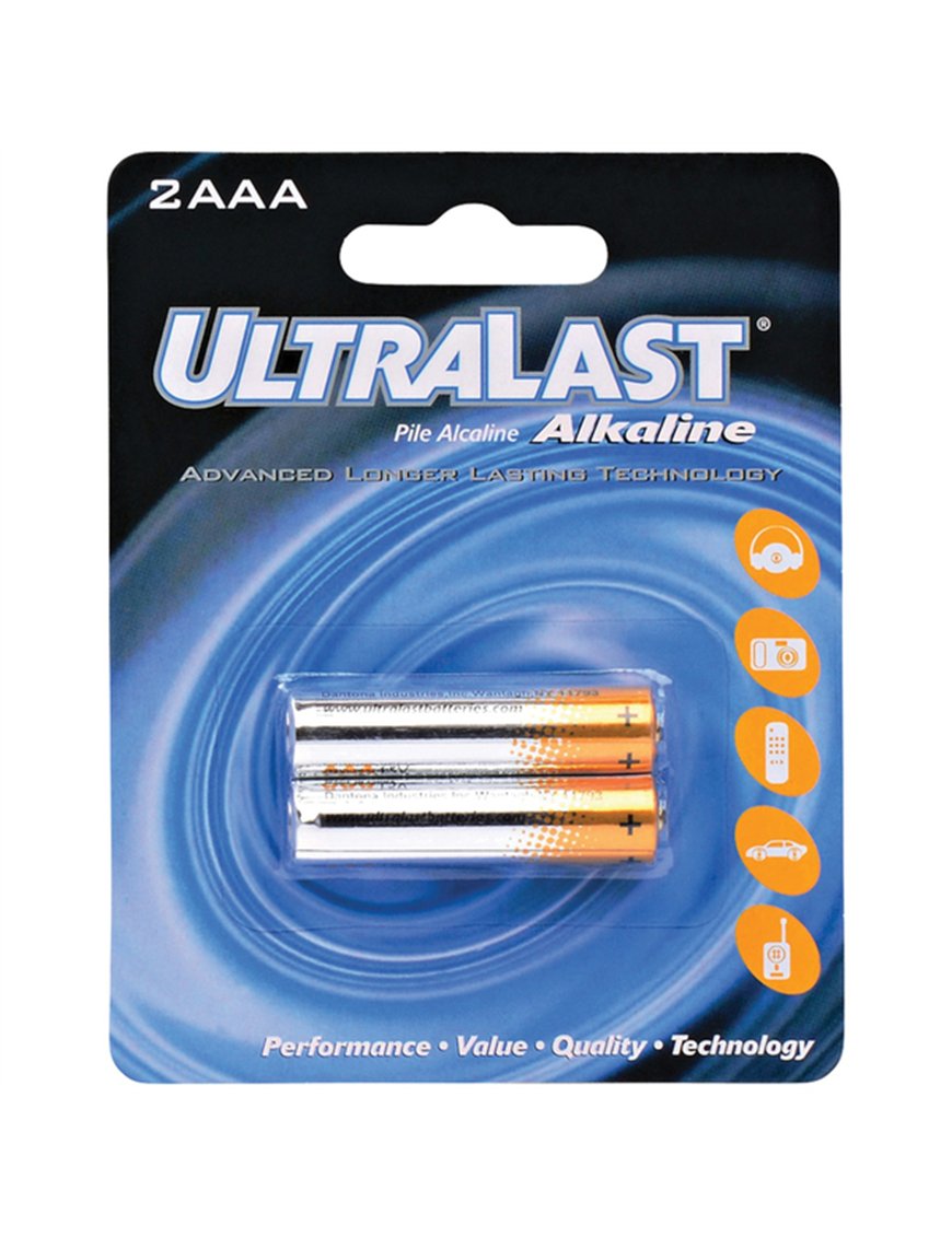 2PK 1.5V AAA BATT