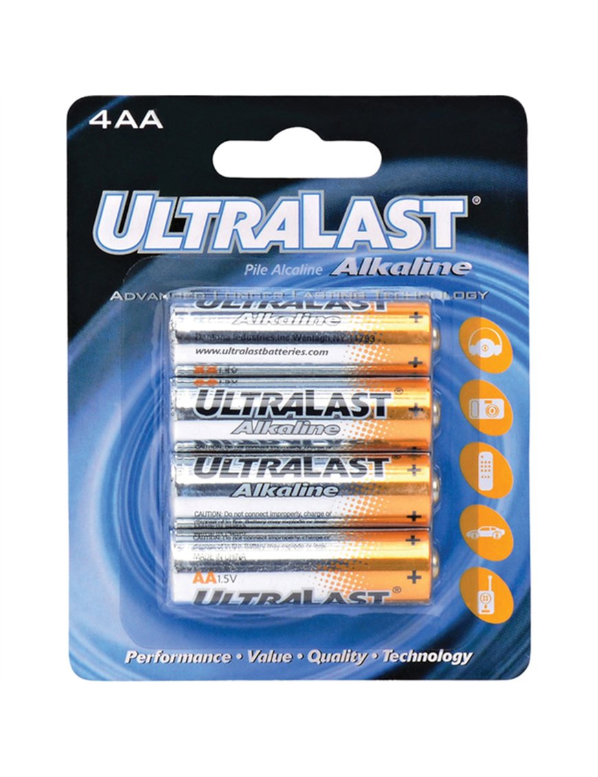 4PK 1.5 AA BATTERY