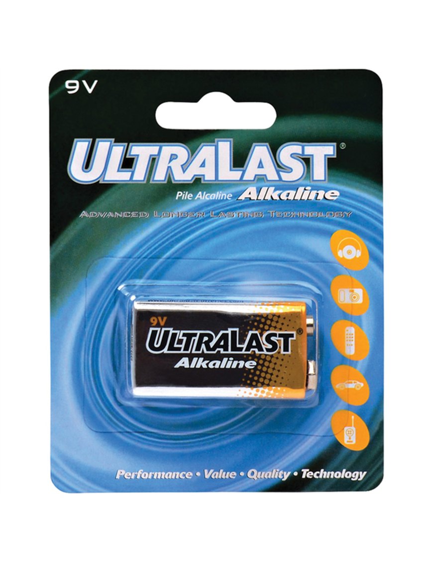 9V CARDED BATTERY
