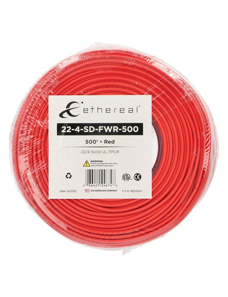 22 GGE 500FT CABLE RED