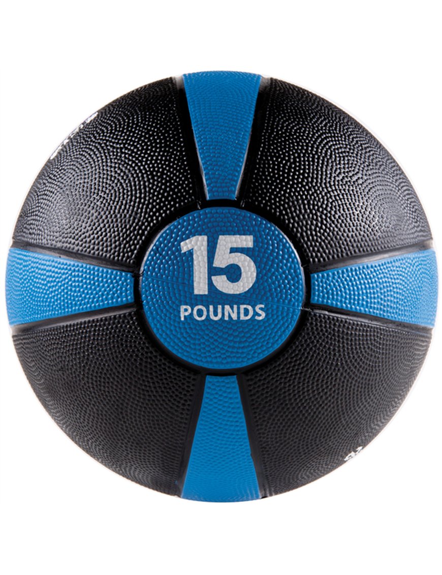 15LB MEDICINE BALL BLUE