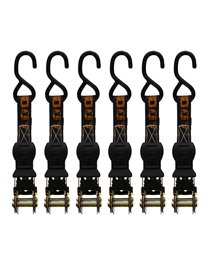 6PK 1INX14FT RATCHT STRPS
