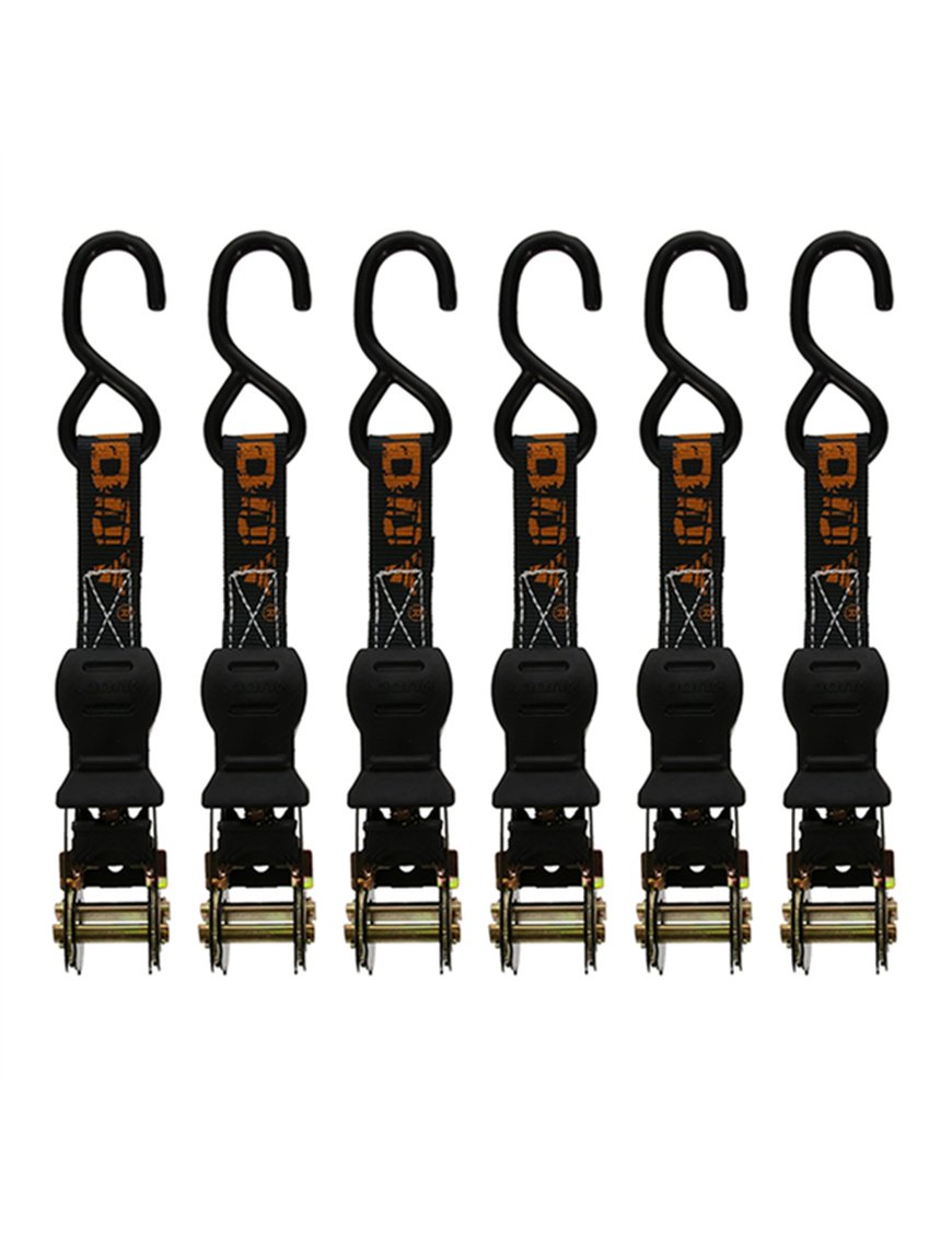 6PK 1INX14FT RATCHT STRPS