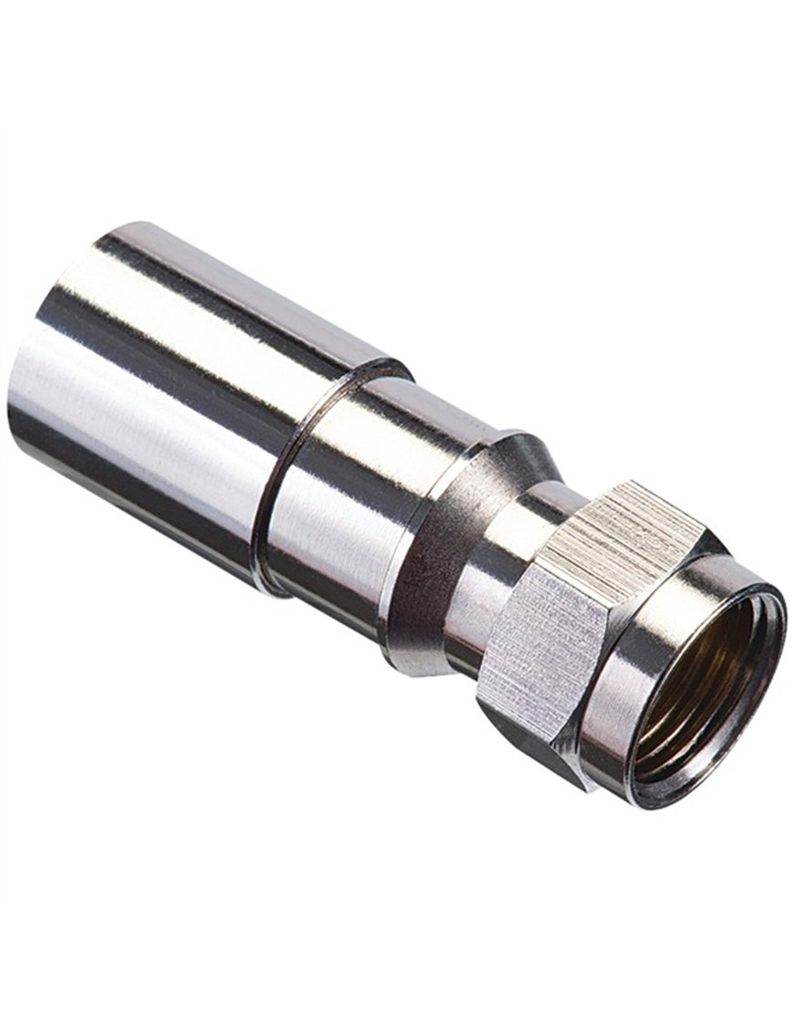 50PK RG6-F CMPRSSN CNCTR