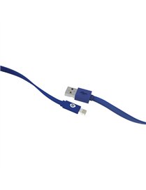 FLAT LGHTNG USB CBL BLU