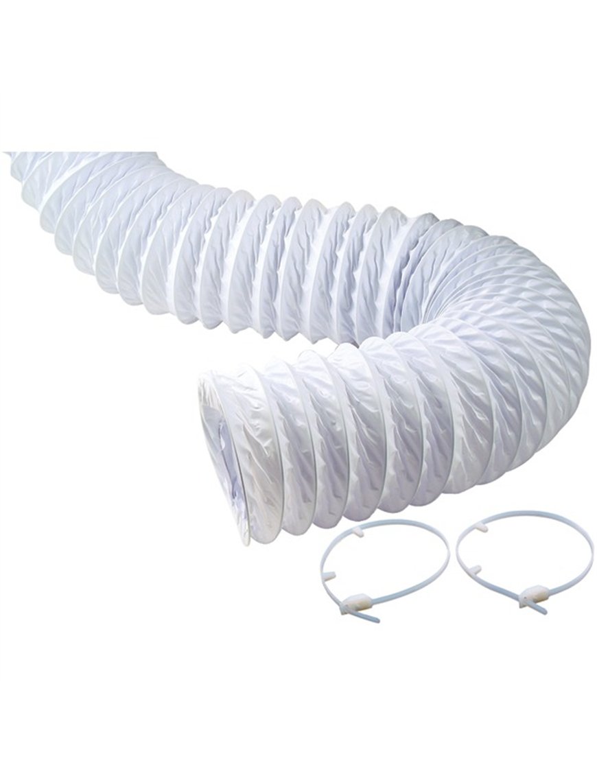 5'VINYL DUCT W/2 CLAMPS