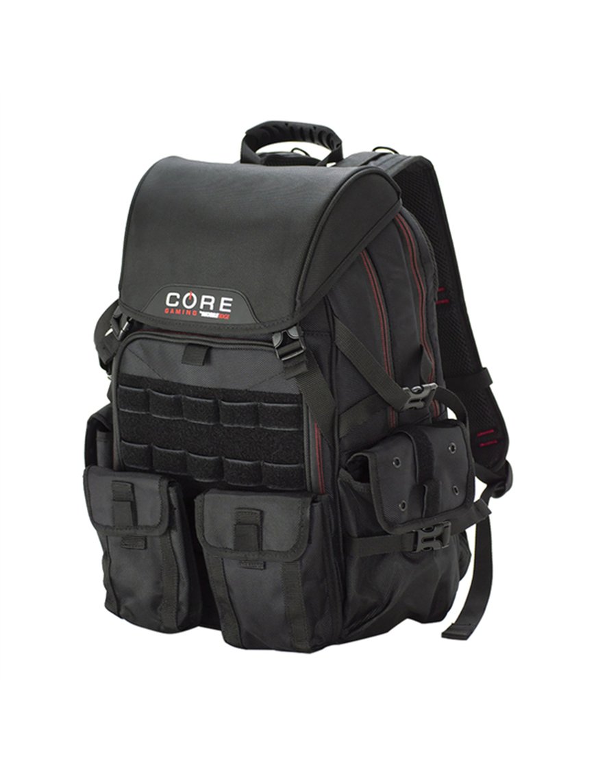17IN CORE GAM BCKPK BK/RD