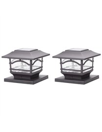 2 DECK LIGHT DRK BRNZ