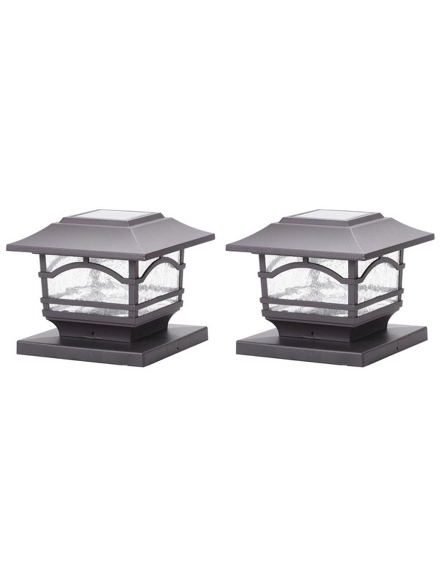 2 DECK LIGHT DRK BRNZ