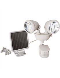 DUALHEAD SOLAR LIGHT WHT