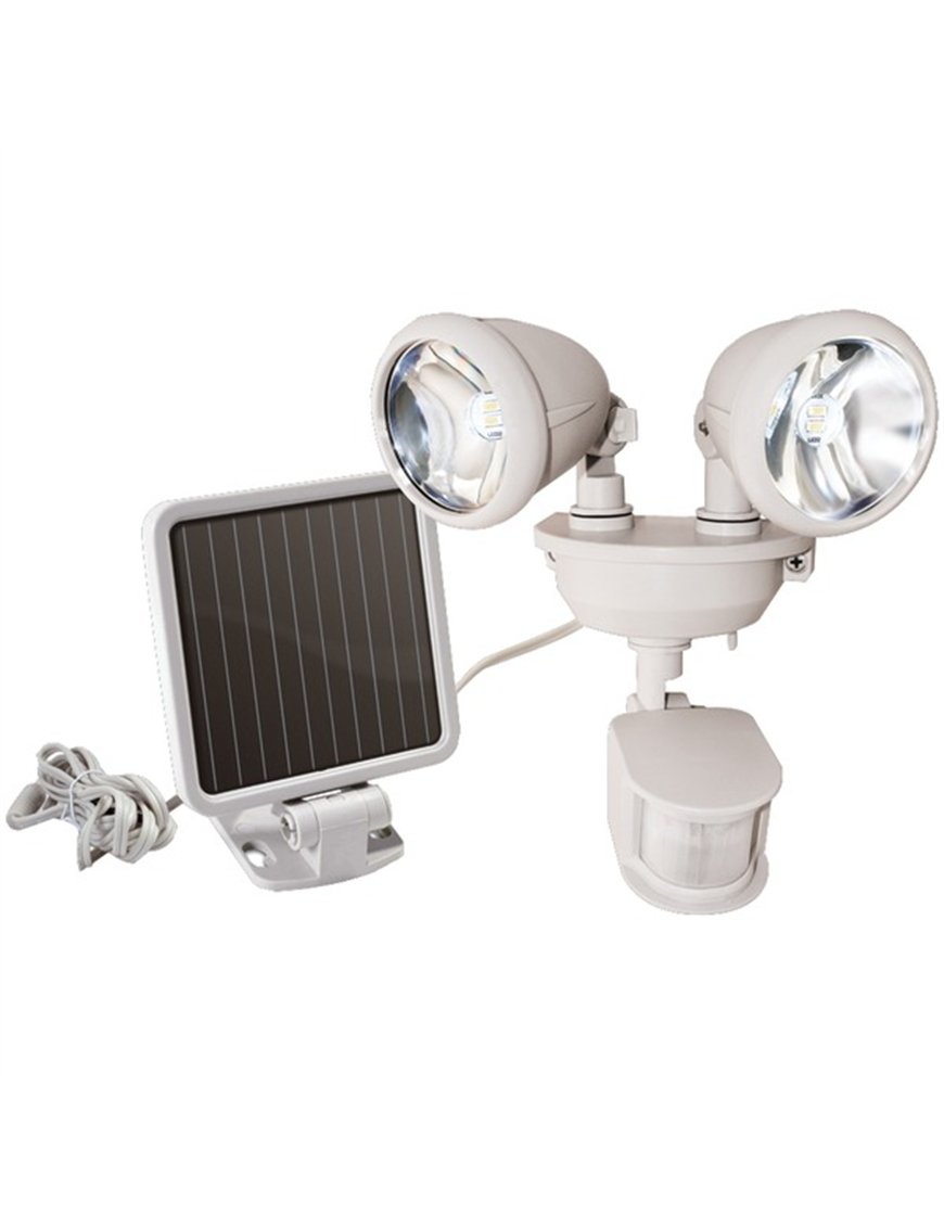 DUALHEAD SOLAR LIGHT WHT