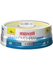 4.7GB DVD-RW 15CT SPINDLE